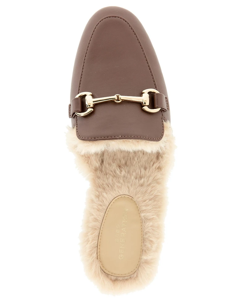 BCBGeneration Women's Zorie-2 Fur Lined Mule