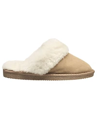 French Connection Women's Sheepskin Scuff Slate