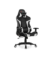 Gouun Reclining Swivel Massage Gaming Chair with Lumbar Support
