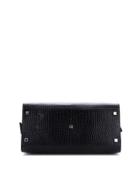 Pre-Owned Saint Laurent Medium Uptown Tote Embossed Leather