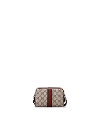 Pre-Owned Gucci Mini Ophidia Shoulder Bag Gg Coated Canvas