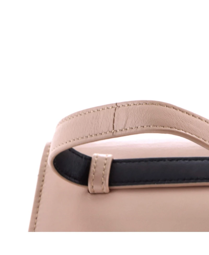 Pre-Owned Saint Laurent Mini Classic Monogram Kate Belt Bag Leather