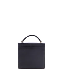 Pre-Owned HERMES Cinhetic Top Handle Bag Chevre Chamkila