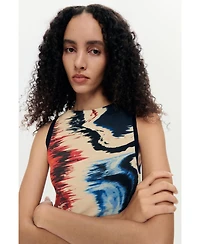 Desigual Women's Sleeveless printed dress