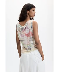 Desigual Women's Printed sleeveless t-shirt