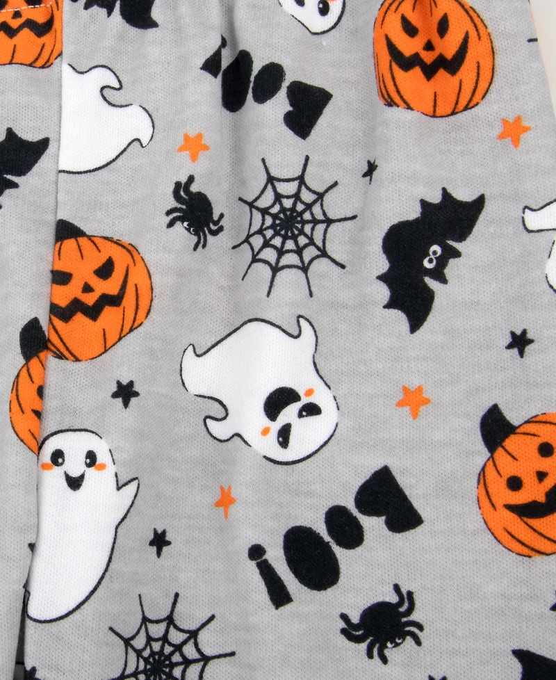 Baby Essentials Boys' My First Halloween Bear Bodysuit, Jogger Pants, Socks and Hat, 4-Piece Set