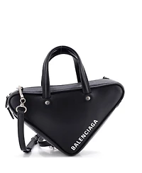 Pre-Owned Balenciaga Small Triangle Duffle Bag Leather