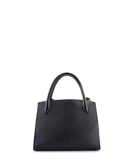 Pre-Owned Prada Small Monochrome Tote Saffiano with City Calf