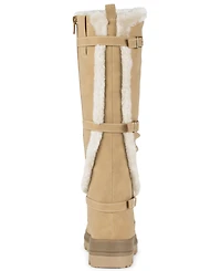 Baretraps Women's Navia Zipper Tall Round Toe Boots