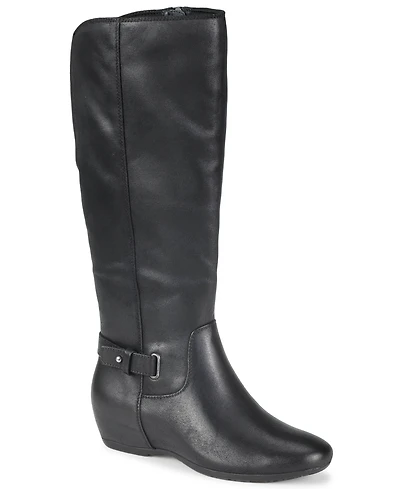 Baretraps Women's Paullina Zipper Tall Round Toe Boots