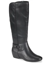 Baretraps Women's Paullina Zipper Tall Round Toe Boots
