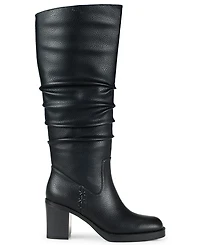 Baretraps Women's Gingee Zipper Tall Square Toe Boots