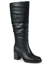 Baretraps Women's Gingee Zipper Tall Square Toe Boots