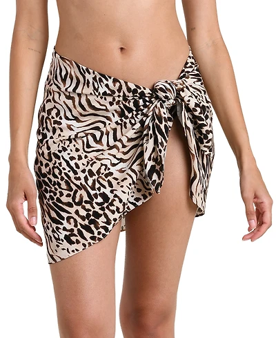 La Blanca Women's Tie Waistband Swim Cover Up Pareo
