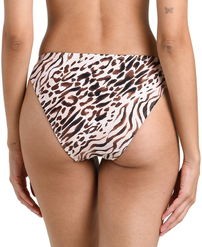 La Blanca Women's Fierce Territory Full-Coverage Mid-Waist Hipster Swim Bottoms