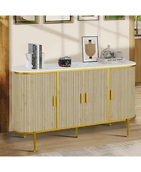 homfan Modern Buffet Cabinet with Storage