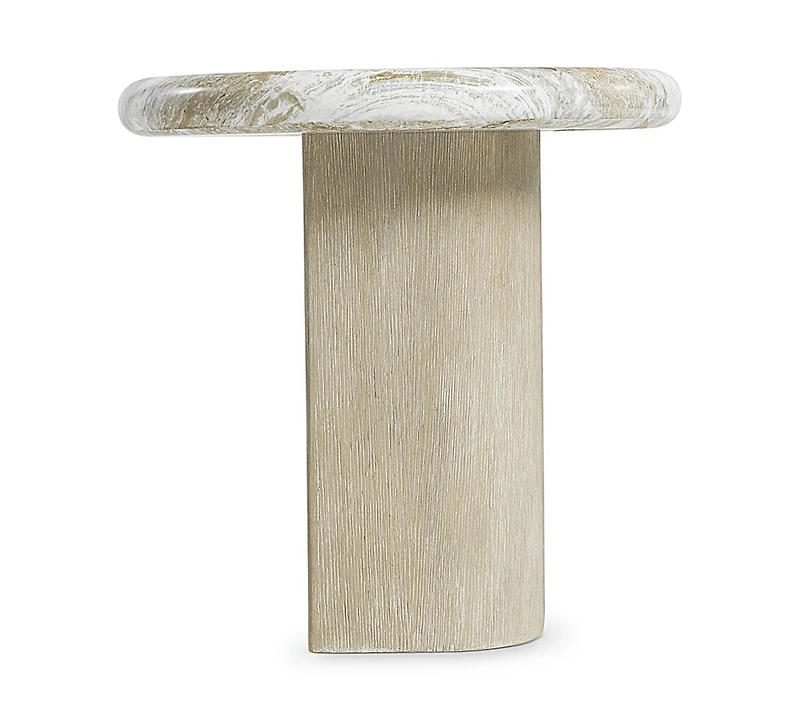 Bernhardt Arcadia 20" Oak Accent Side Table