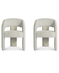 Bernhardt Arcadia 2-Piece Open Back Armchair Set