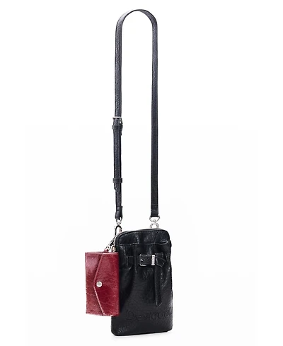 Desigual Women's Faux leather phone holder