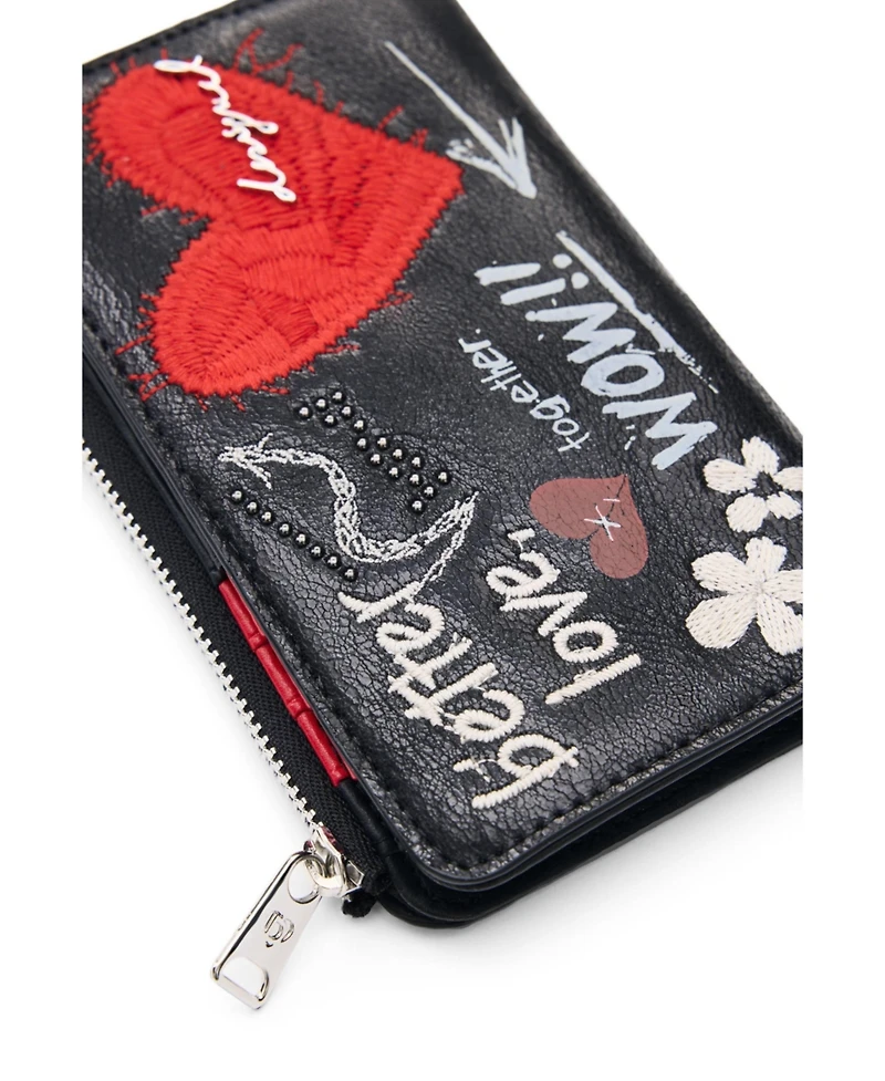 Desigual Women's Medium Embroidered Wallet