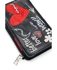 Desigual Women's Medium Embroidered Wallet