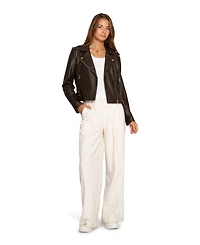 Belle & Bloom Women's Just Friends Leather Jacket