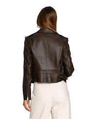 Belle & Bloom Women's Just Friends Leather Jacket