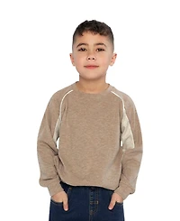 Deux par Toddler Boy 2T- 5T Brushed Jersey Top with Raglan Sleeves