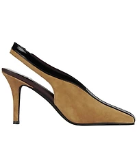 Jeffrey Campbell Women's Means Slingback Square Toe Pumps