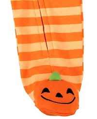Baby Essentials Girls' or Boys' My First Halloween Footie and Hat, 2-Piece Set