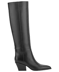 Marc Fisher Ltd Women's Tarrie Tall Wide Calf Block Heel Dress Boots