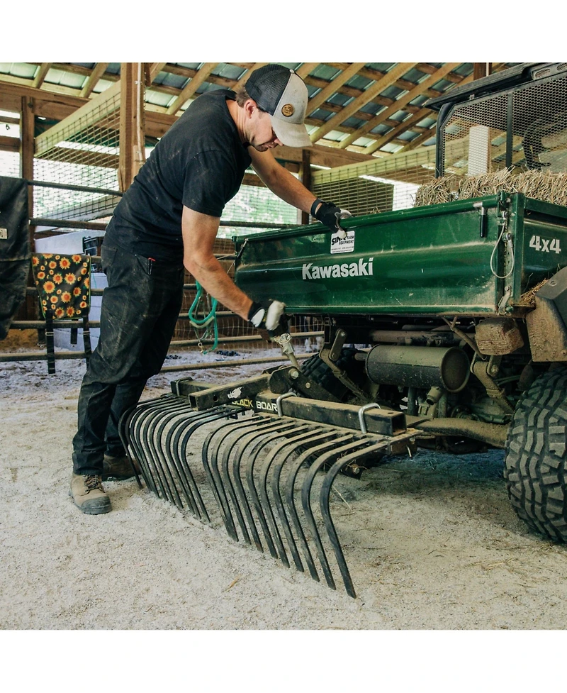 Camco Boar Atv/Utv Implement Strong Outside Vehicle Manual Lift Attachment