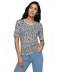 Olsen Women's Pebble Print T-Shirt