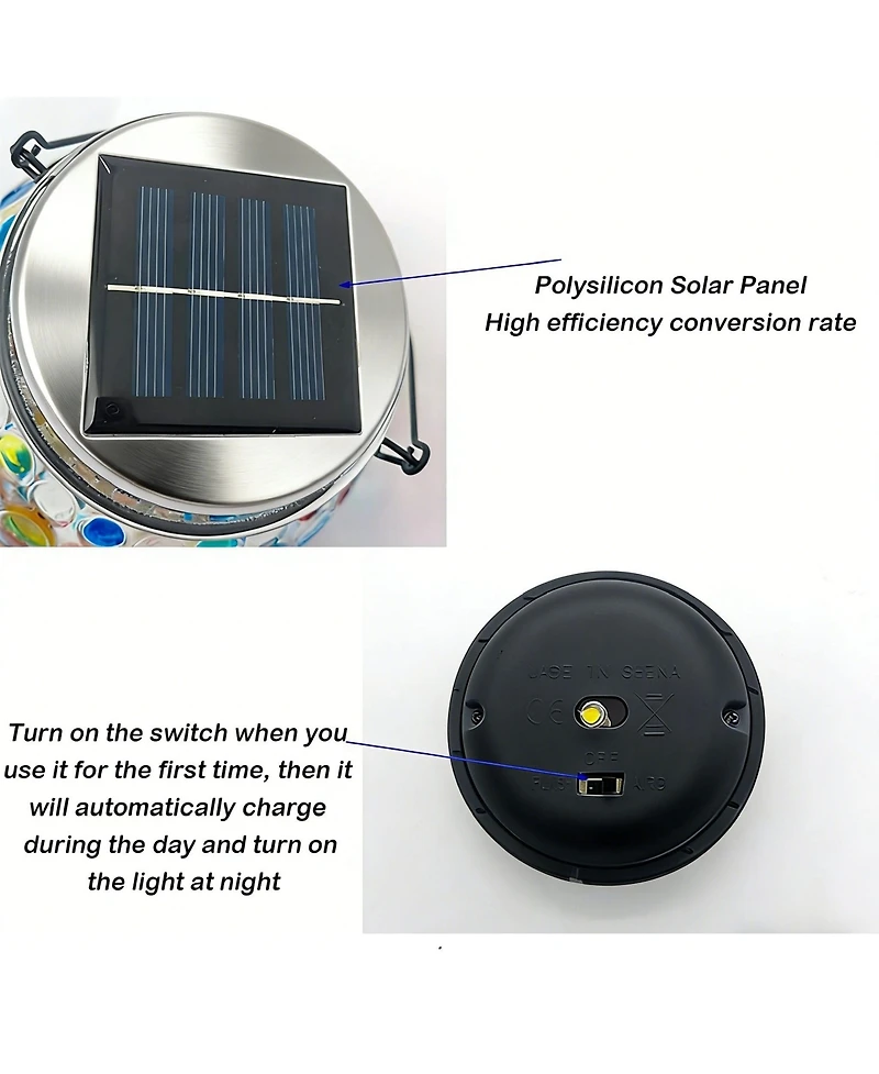 Cowin Solar Ball Led Garden Lights Rechargeable Outdoor Waterproof Solar Night Lights Table Lamps for Decorations