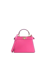 Pre-Owned Fendi Petite Peekaboo ISeeU Bag Leather
