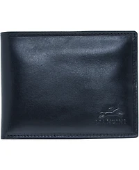 Men's Mancini Boulder Collection Rfid Secure Billfold with Removable Center Wing Passcase