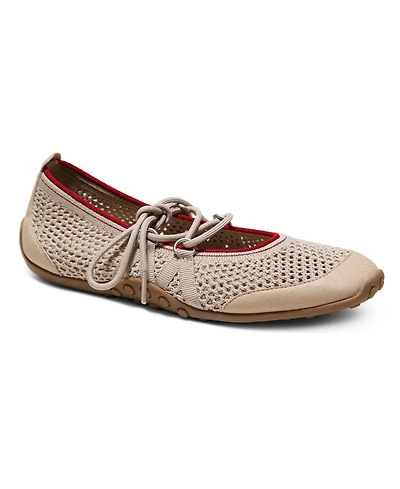 Vivaia Women's Cecily Square-Toe Hybrid Mesh Mary Janes