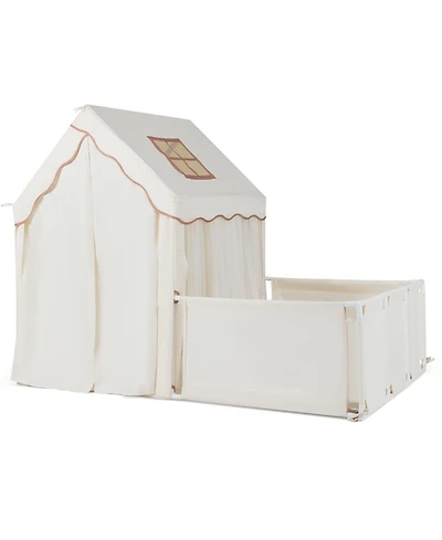 Slickblue 2-in-1 Kids Play Tent with Playpen and Yard Playhouse