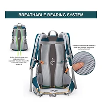 Mountaintop 40 Liter Hiking Backpack Lightweight Travel Backpack for Men Women Outdoor Backpacking Camping