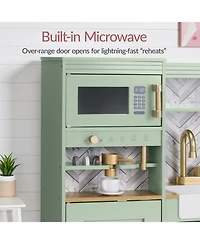 Best Choice Products Pretend Play Kitchen with Espresso Machine