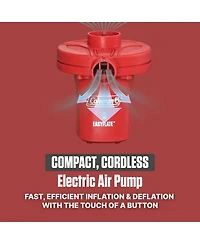 Coleman EasyFlate Rechargeable Electric Air Pump, Inflator with 3 Adapters