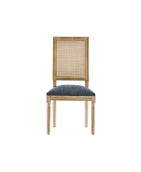 Streamdale Furniture French Country Cane Back Dining Chairs Set