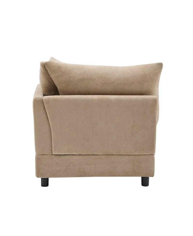 Streamdale Furniture Modular Sectional Sofa with Solid Wood Frame & Free Combination