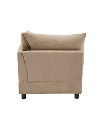 Streamdale Furniture Modular Sectional Sofa with Solid Wood Frame & Free Combination