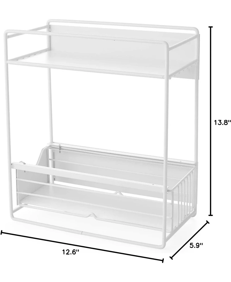 DormCo Suprima Magnetic Fridge Sliding Shelf