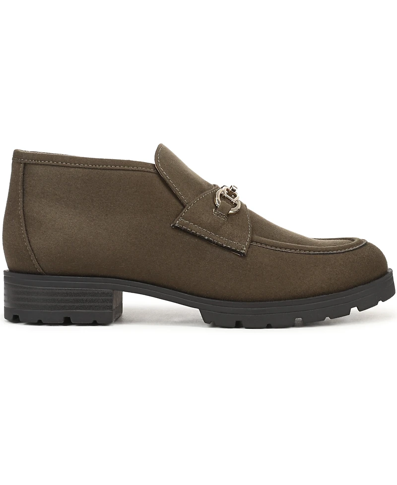 LifeStride Women's Leila Chukka Almond Toe Short Boots
