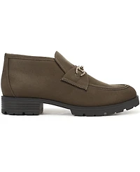 LifeStride Women's Leila Chukka Almond Toe Short Boots