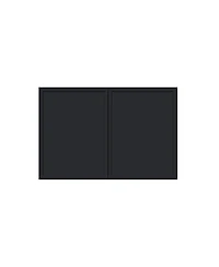 Boyel Living 24 Inch Height Double Door Deep Wall Cabinets with Shelves, Kitchen Cabinet with Solid Wood Frame, Soft-Close Slides and Hinge
