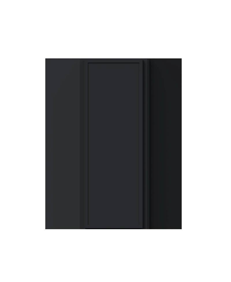 Boyel Living 42 Inch Hight Wall Diagonal Corner Cabinets, Ready to Assemble Kitchen Cabinet with Solid Wood Frame, Soft-Close Slides and Hinge