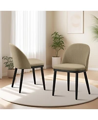 gaomon Modern Wooden Dining Chairs Set